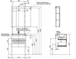Aquanet Мебель для ванной Алвита New 60 2 ящика подвесная антрацит матовая – фотография-23